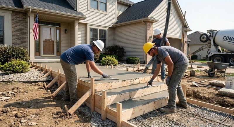 Concrete Installation in Greenville, SC