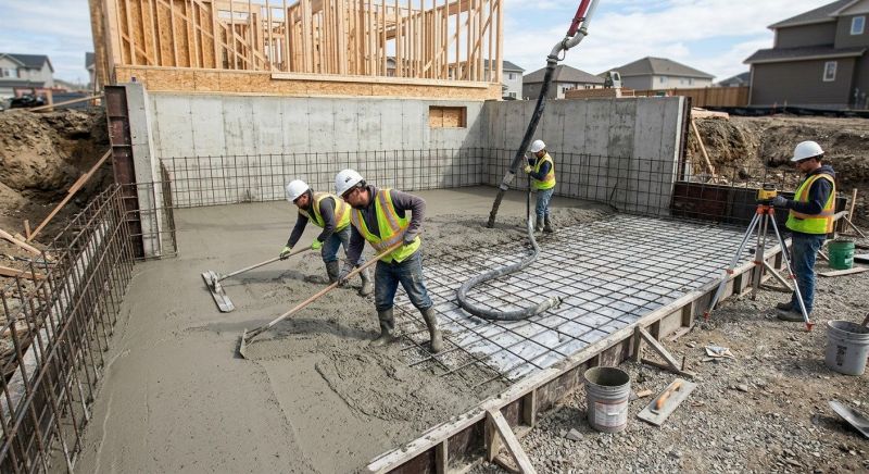 Basement Concrete Installation in Fountain Inn, SC