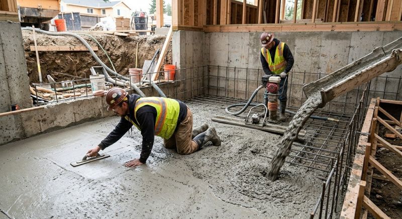 Basement Concrete Installation in Pickens County, SC