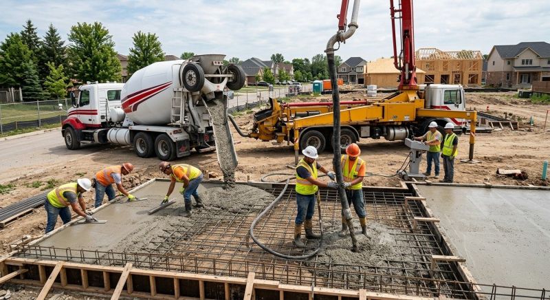 Cement Pouring Service in Greenville, SC