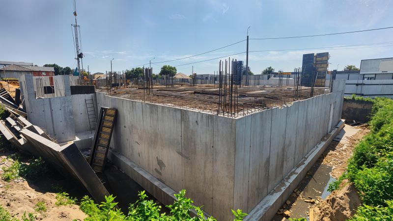 Commercial Slab Construction in Easley, SC
