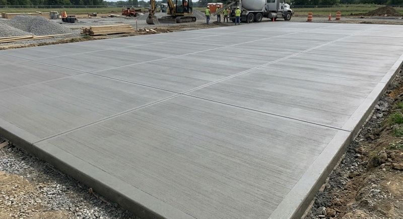 Commercial Slab Construction in Moore, SC