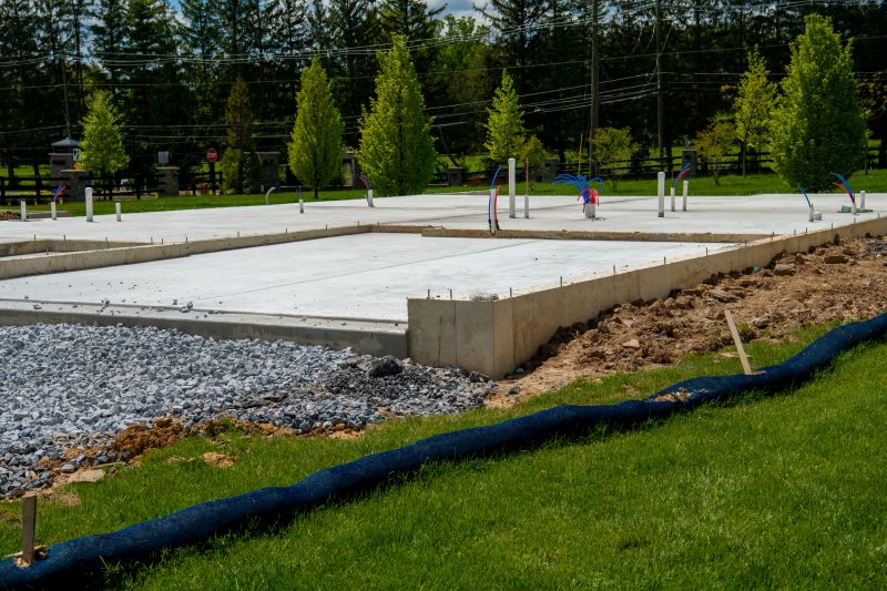Commercial Slab Installation in Moore, SC
