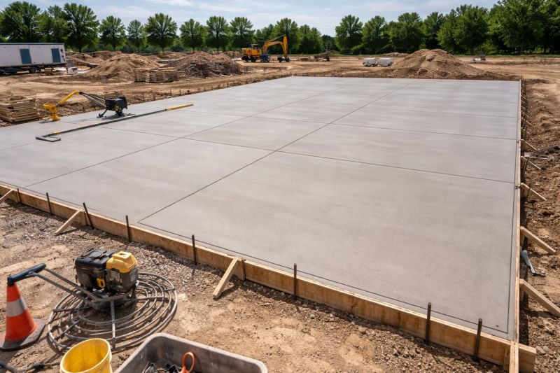 Commercial Slab Installation in Pickens County, SC