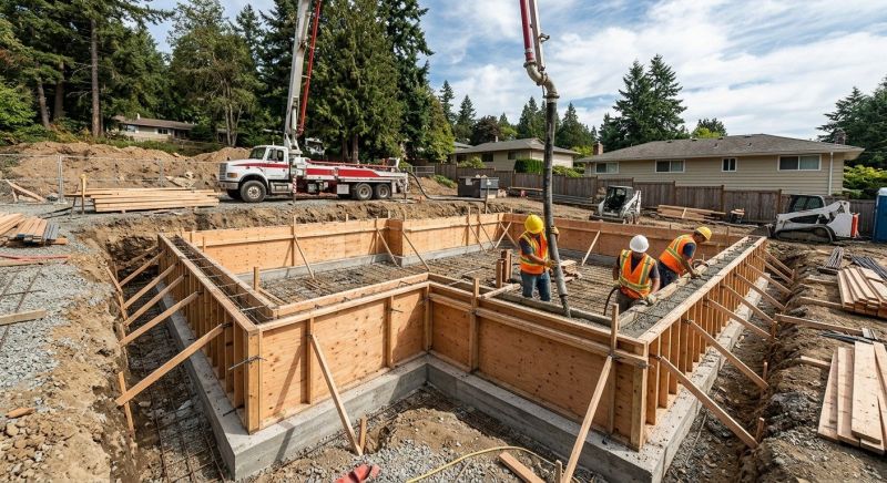 Concrete Foundation Installation in Greer, SC
