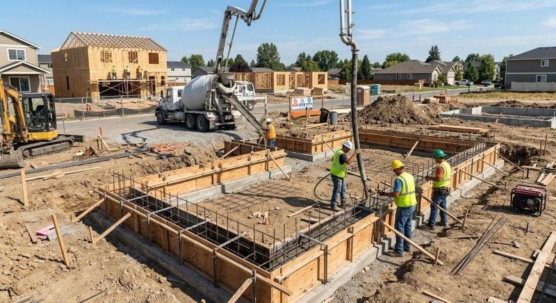 Foundation Construction in Spartanburg County, SC