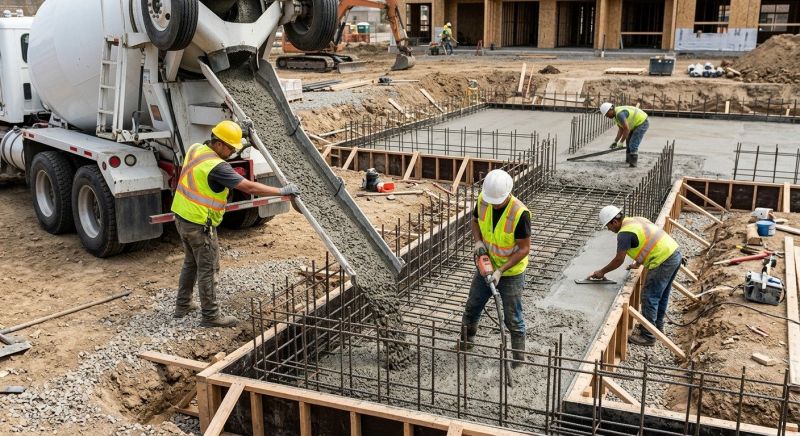 Foundation Wall Pouring in Landrum, SC