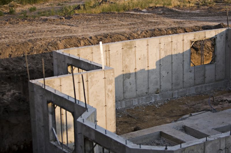 Foundation Wall Pouring in Saluda, NC